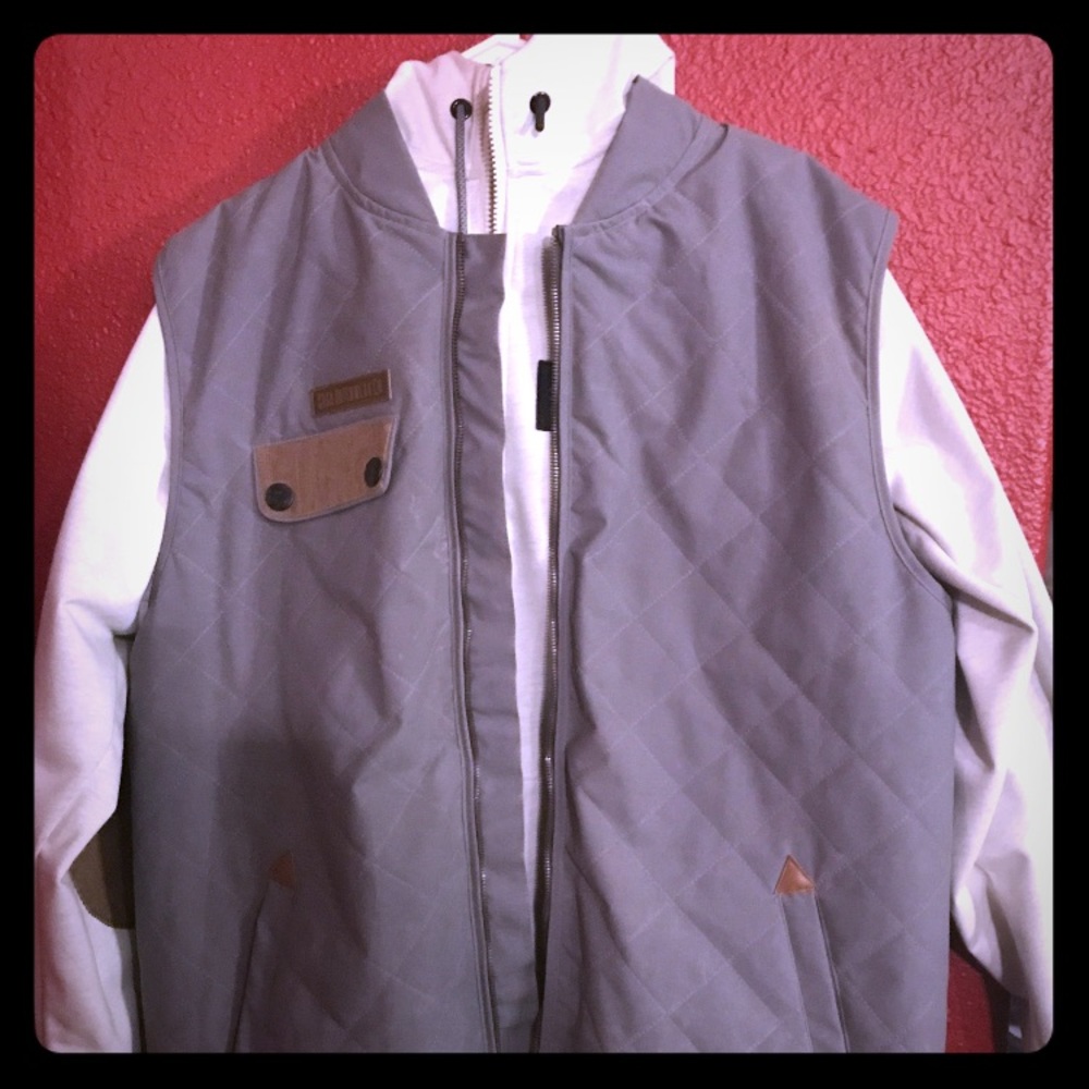 Saga Outerwear Puff Vest and Jacket combo
